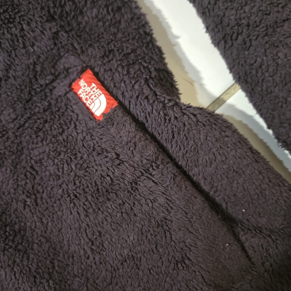 The North Face Womens Purple Long Sleeve Fleece Pullover Jacket Small 1/4 Zip Sm - Picture 4 of 7